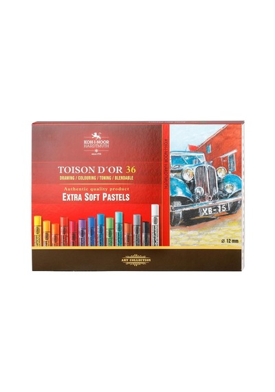 Toison D 'or 8552 Ekstra Yumuşak Sanatçı Pastel Boyalar 36 Adet Diğer