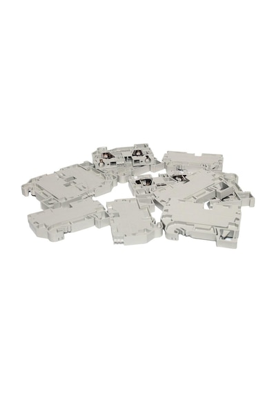 WİELAND 6 Mm Bej Rengi Yay Baskılı Klemens