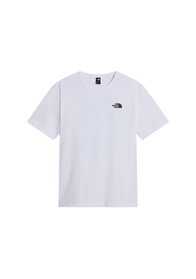 The North Face U Nse Slopes Rlx Ss Tee-graphıc Unisex Outdoor Tişörtü Nf0a8ja8fn41 Beyaz