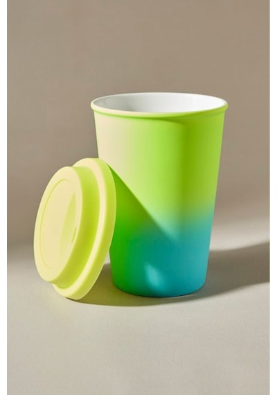 Karaca Soft Touch Travel Kupa 300 ml Sarı