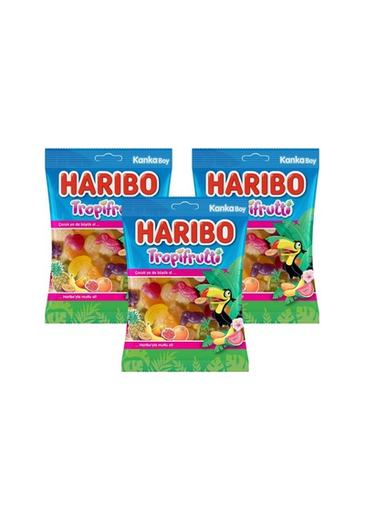 Haribo Tropifrutti 80gr X3