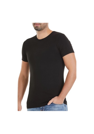 Yıldız Çamaşır Erkek Bambu Bisiklet Yaka Kısa Kol Likralı Fanila Atlet 475-476-477 - 1 Adet Siyah Yıldız Çamaşır Erkek Bambu Bisiklet Yaka Kısa Kol Likralı Fanila Atlet 475-476-477 - 1 Adet Siyah