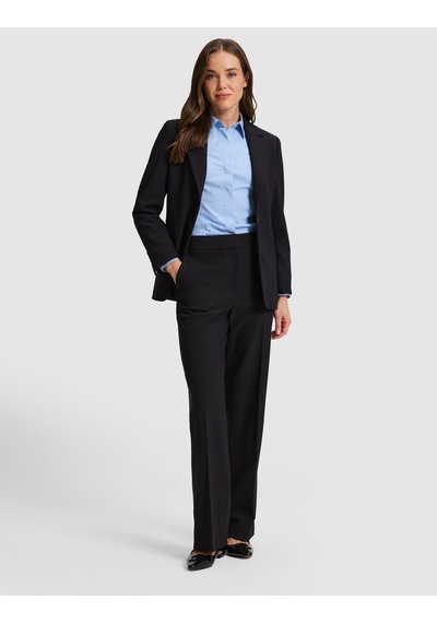 Pierre Cardin Siyah Straight Fit Kumaş Pantolon 50331136 Vr046