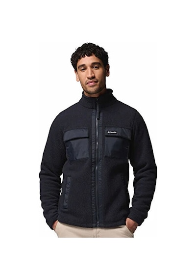 Columbia Juniper Peak Full Zip Fleece Erkek Outdoor Polar Ceket 2131471011 Siyah
