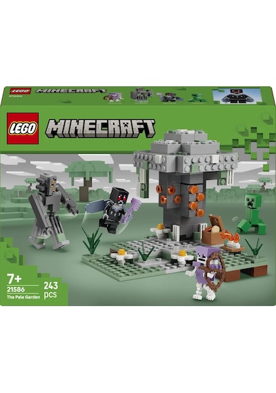 LEGO® Minecraft® Solgun Bahçe 21586 - 7 Yaş ve Üzeri Çocuklar için Minecraft Figürleri İçeren Yaratıcı Oyuncak Yapım Seti (243 P)