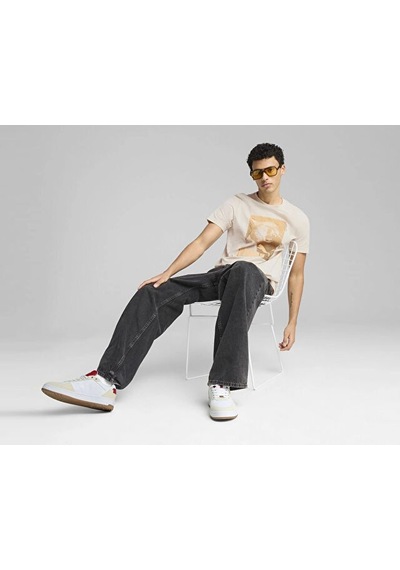 Puma Graphics Photoprint Tee Erkek Günlük Tişört 68483687 Renkli Renkli