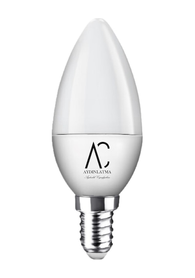 5w Mum Led Ampul 3200k Sarı Işık - E14 Duy