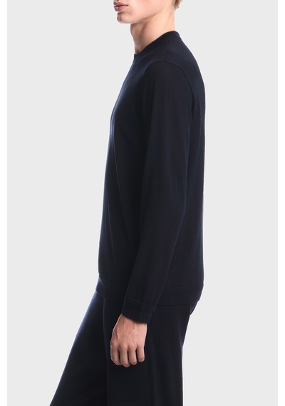 Emporio Armani % 100 Yün Regular Fit Bisiklet Yaka Kazak Erkek Kazak Em006225 Af27805 Ub118 Lacivert Emporio Armani % 100 Yün Regular Fit Bisiklet Yaka Kazak Erkek Kazak Em006225 Af27805 Ub118 Lacivert