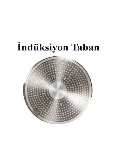 Mehtap Chefline İndüksiyon Tabanlı 26 Cm Krep Tava Ve 22 Cm Sahan Seti Gri