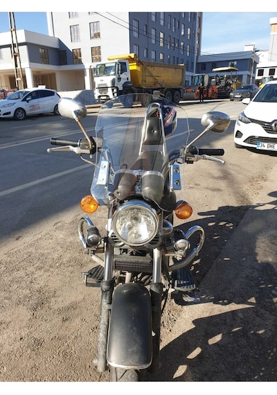 Motocam Küba Süperlight 125 Ön Cam 2008-2026 Model 53cm Şeffaf Renkli 4mm Aparatsız