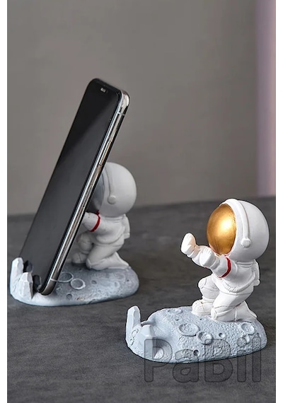 Astronot Aksiyon Figürlü Tablet Ve Telefon Standı Kutulu Model 2