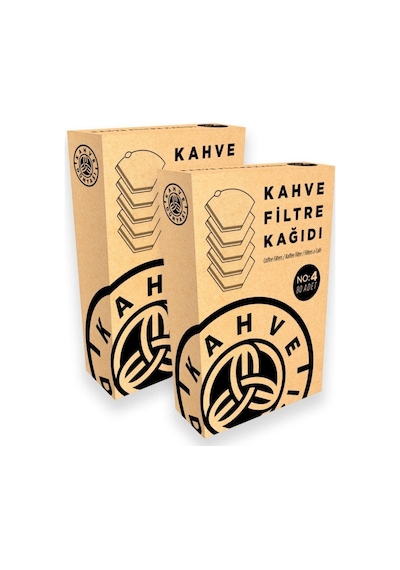 Kahve Dünyası No: 4 Kahve Filtre Kağıdı 2 x 80'li