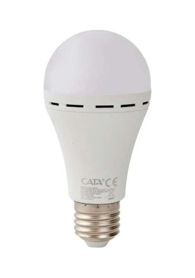Ct-4229 9w 6400k E/27 Şarjlı Led Ampul Tekli Beyaz Işık E27 Led Ampul 7 Watt Yok Tr
