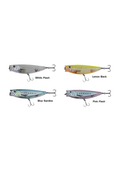 Savage Gear 3d Minnow Pop Walker Suni Yem, Lemon Back, 4,3 Cm