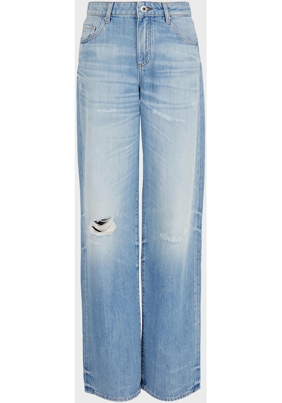 Armani Exchange Bayan Kot Pantolon 3dyj52 Y16gz 05el Açık Mavi
