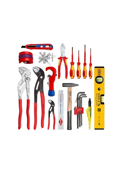 Knıpex 002150s Modüler X18 Tesisatçı Çanta 17 Parça Rm 002150s