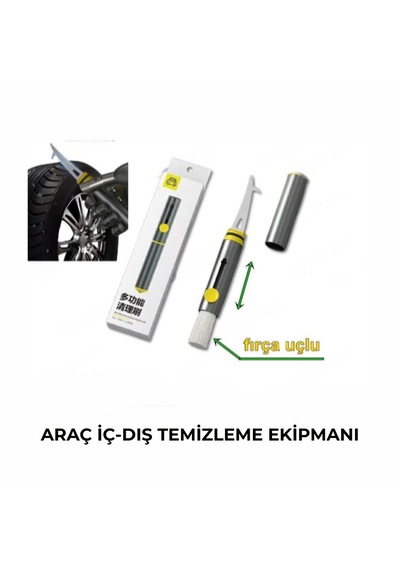 Araç İç Dış Temizleme Ekipmanı Siyah Diğer