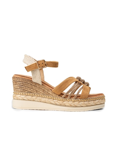 Deery Kadın Taba Renk Wedge Sandalet - 26231ztbac01