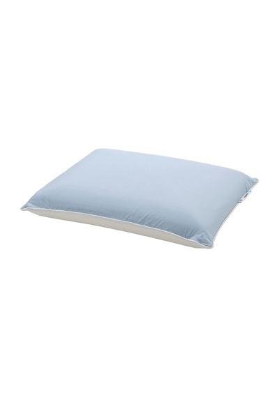 Ikea Kvarnven Ortopedik Yastık 42 X 54 X 13 Cm Beyaz Gök Mavisi Beyaz - Mavi