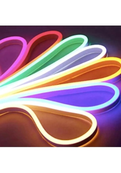 Ct-4465 12v Rgb Neon Led Şerit 5m Rgb Renk, 12v, 5 Metre