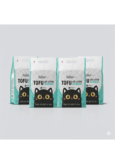 Reflex Tofu Marsilya Sabunu Kokulu Kedi Kumu 4 X 7 Lt