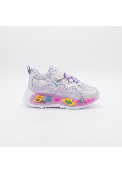 Hayo Kız Bebek Işıklı Rahat Konforlu Hafif Sneaker Spor Ayakkabı Beyaz