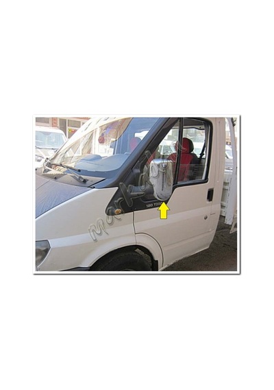 Woc Chrome Ford Transit Krom Ayna Kapağı 2003-2013 2 Parça Abs  Kr