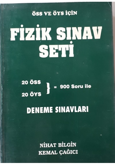 Fizik Sınav Seti Öss-Öys Nihat Bilğin-Kemal Çağıcı