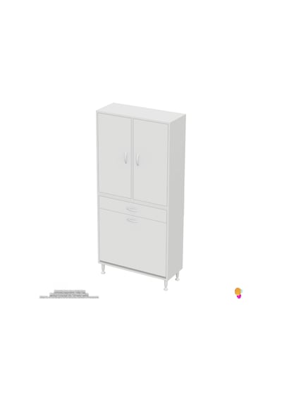 Modilayn Yeni Afra 70x173x32,5 Cm' Lik 1 Çekmece, 2 Göz Sepet, 2 Kapak, 4 Raf Dar Alan Banyo Dolabı Beyaz Modilayn Yeni Afra 70x173x32,5 Cm' Lik 1 Çekmece, 2 Göz Sepet, 2 Kapak, 4 Raf Dar Alan Banyo Dolabı Beyaz