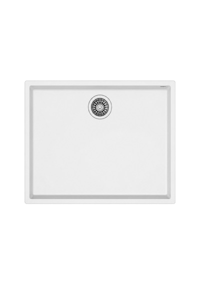 Teka Square Tezgah Altı Granit Evye Beyaz 76x44 115230019