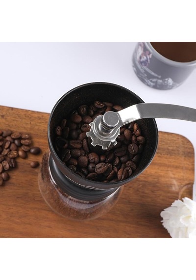 Madfox Cofee Mate Kahve Değirmeni Kahve Öğütücü Siyah