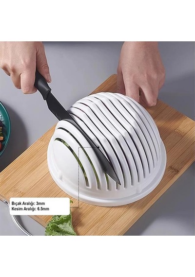 Sunup Sn-27136 Pratik Meyve Sebze Salata Dilimleyici Kesici Mavi