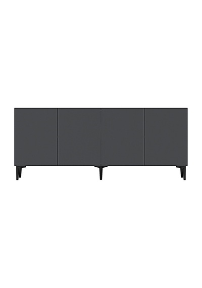 Ka1899a - Aplos Konsol, Tv Stand, Tv Sehpası Ve Tv Ünitesi Antrasit 180cm
