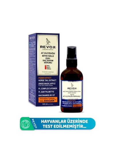 Revox At Kuyruğu Bitki Özlü Özel Saç Bakım Serumu 100 ML