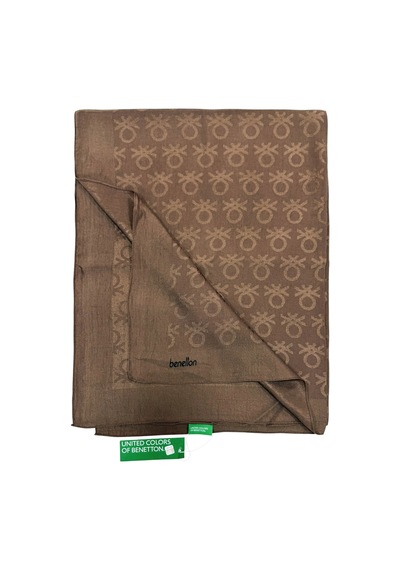 Benetton Lyocell Şal - Roma - Kahve