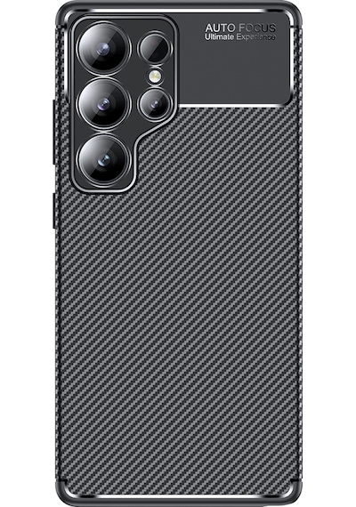 Galaxy S25 Ultra Uyumlu Kılıf Zore Negro Silikon Kapak-siyah