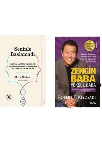 Seninle Başlamadı Mark Wolynn - Zengin Baba Yoksul Baba Robert T. Kiyosaki