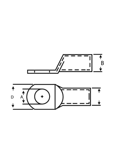 25 Mm Standart Sıkmalı Kısa Tip Pabuç 10 Adet
