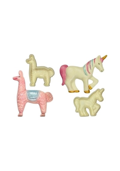 Unicorn Lama Kurabiye Kalıbı Seti 2 Parça Diğer