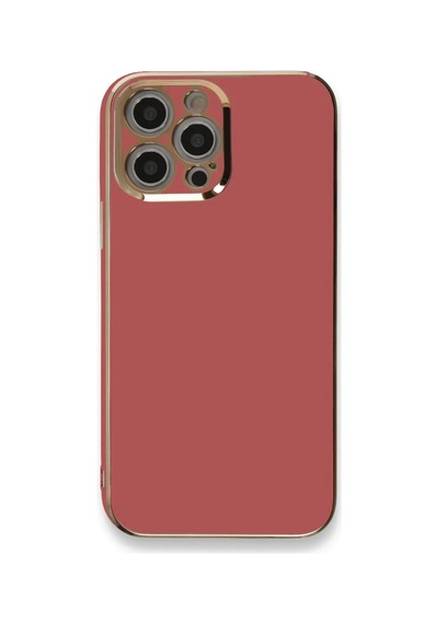 Apple İphone 12 Pro Kılıf Volet Silikon - Kırmızı 0.2M-Çok Renkli