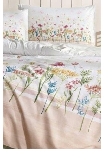 Özdilek Nev Spring Garden Nevresim Takımı Çift Kişilik Somon Diğer