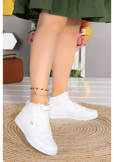 Dunlop Orthopedix 1839 Anatomik Unixes Bağcıklı Yüksek Bilekli Sneaker Spor Ayakkabı 001