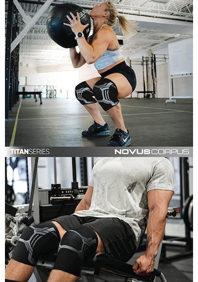 Fitness Spor Dizlik Unisex Knee Sleeve Spor Antrenman Destek Gym Ortopedik Dizlik - 1 Adet