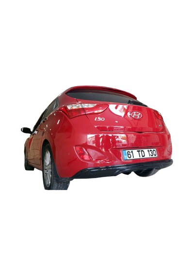 Hyundai İ30 (2011-2016) Arka Tampon Eki - Difüzör (Plastik)