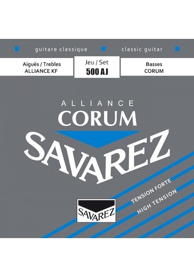 Savarez 500Aj Alliance High Tension Corum Blue Klasik Gitar Teli