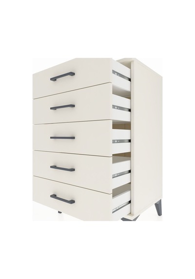 Hyperion Komodin 5 Çekmeceli 60x44x96 Aytaşı-aytaşı Aytaşı