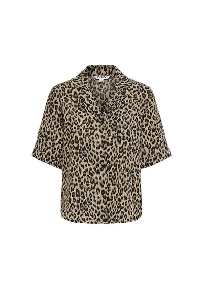 Only Onlemmıa S/s Button Shırt Pnt Kadın Siyah Gömlek - 15380053