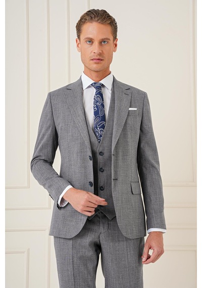Efor Tk 902 Slim Fit Lacivert Klasik Takım Elbise Lacivert