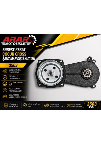 Enbest-rebat Çocuk Cross Şanzıman Dişli Kutusu-3503 1 Adet