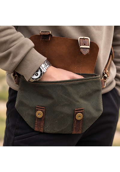 Hemlabel Hakiki Deri Detaylı Kanvas Bel Çantası Vintage Outdoor Kamp Edc Günlük Kullanım Çantası Yeşil-kahverengi Hemlabel Hakiki Deri Detaylı Kanvas Bel Çantası Vintage Outdoor Kamp Edc Günlük Kullanım Çantası Yeşil-kahverengi
